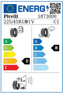Anvelopa vara 225/45/18 Pirelli Cinturato P7 RunOnFlat 91V