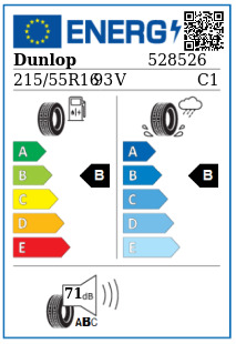 Anvelopa vara 215/55/16 Dunlop BluResponse 93V