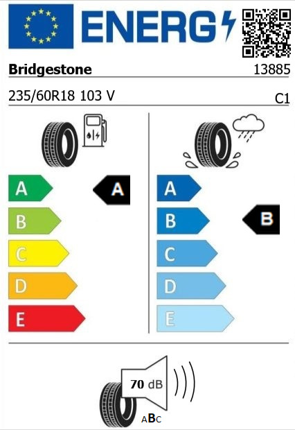 Anvelopa vara 235/60/18 Bridgestone Dueler H/P Sport 103V