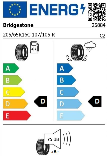 Anvelopa iarna 205/65/16C Bridgestone W995 XL 107/105R