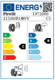 Anvelopa vara 215/60/16 Pirelli Cinturato P7 XL 99V