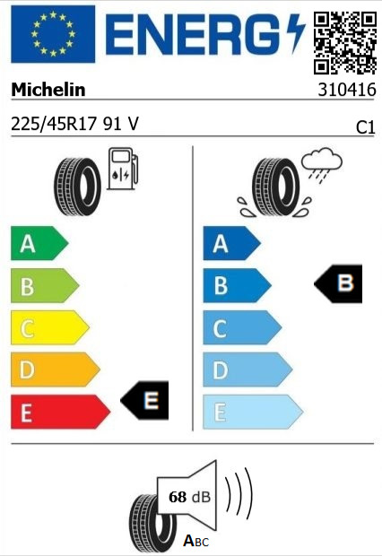 Anvelopa iarna 225/45/17 Michelin Alpin5 RunOnFlat 91V