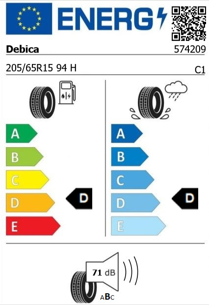 Anvelopa vara 205/65/15 Debica PrestoHP 94H