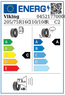 Anvelopa all seasons 205/75/16C Viking FourTech Van 110/108R