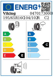 Anvelopa iarna 195/65/16C Viking WinTech Van 104/102R
