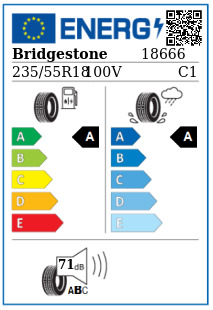 Anvelopa vara 235/55/18 Bridgestone Turanza ECO  100V