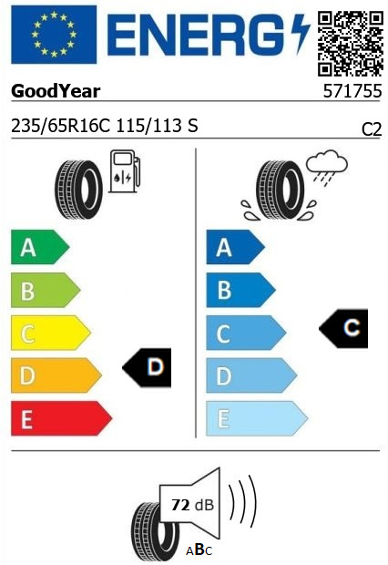 Anvelopa iarna 235/65/16C GoodYear CargoUG 115/113S