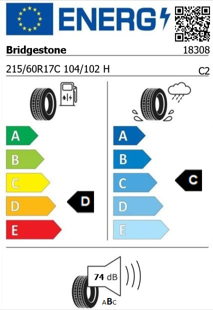 Anvelopa iarna 215/60/17C Bridgestone W810 104/102H