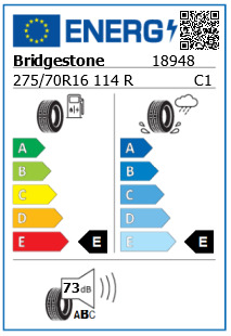 Anvelopa iarna 275/70/16 Bridgestone DM-V3 114R