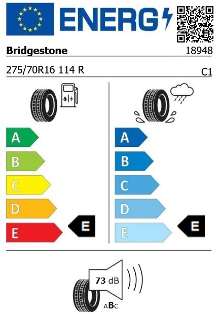 Anvelopa iarna 275/70/16 Bridgestone DM-V3 114R