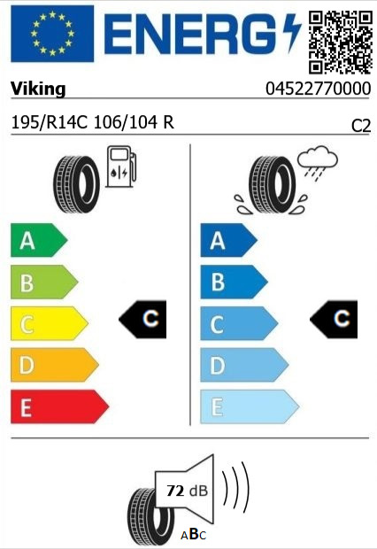 Anvelopa vara 195//14C Viking TransTech NewGen 106/104R