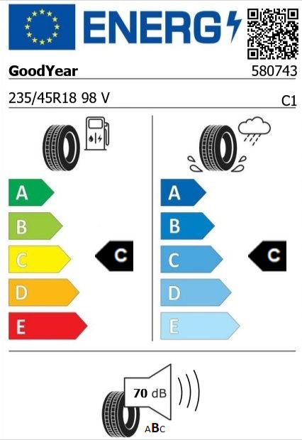 Anvelopa iarna 235/45/18 GoodYear UG Performance 3 XL 98V