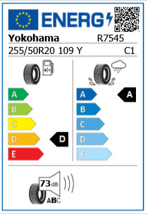 Anvelopa vara 255/50/20 Yokohama Advan Sport V107 Suv 109Y