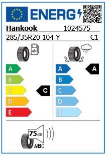 Anvelopa vara 285/35/20 Hankook Ventus S1 Evo3 K127 XL 104Y