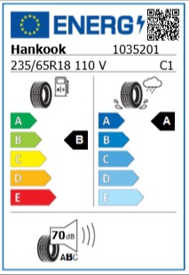 Anvelopa vara 235/65/18 Hankook Ventus Evo K137A XL 110V