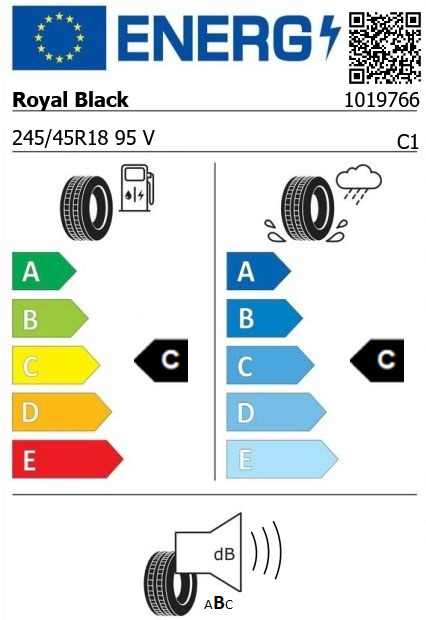 Anvelopa iarna 225/45/18 Royal Black RoyalWinter UHP XL 95V Anvelopa iarna 225/45/18 Royal Black RoyalWinter UHP XL 95V
