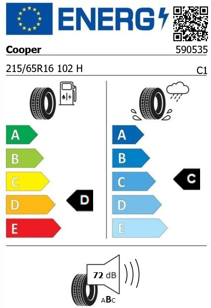 Anvelopa vara 215/65/16 Cooper Discoverer ATT XL 102H