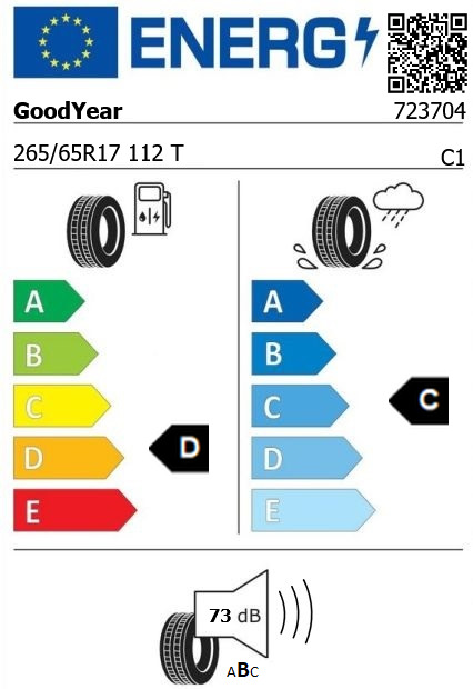 Anvelopa all seasons 265/65/17 GoodYear Wrangler AT Advance+ 112T