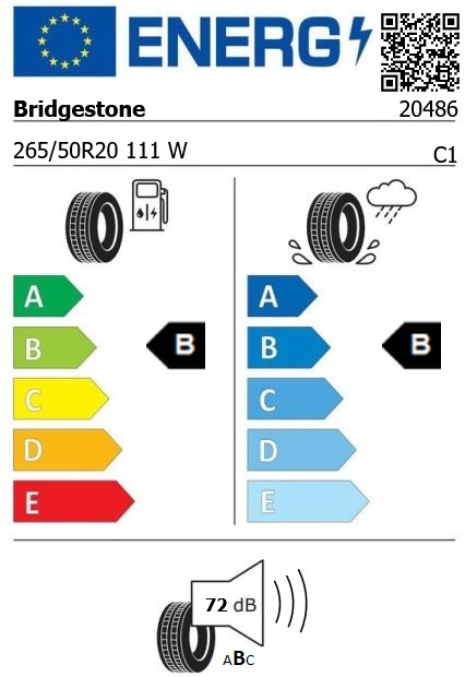 Anvelopa iarna 265/50/20 Bridgestone Blizzak6 111W