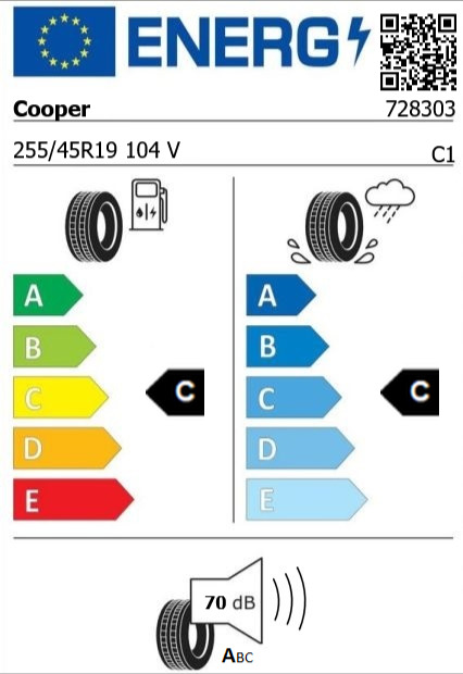Anvelopa iarna 255/45/19 Cooper Winter XL 104V