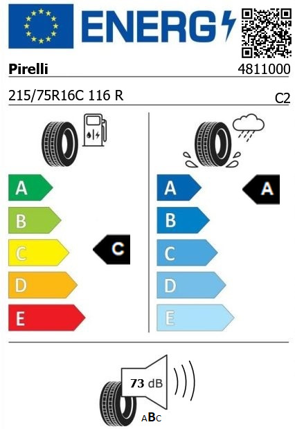 Anvelopa iarna 215/75/16C Pirelli Winter Carrier 116R