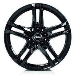Jante RIAL 6,0x15 Bavaro 605 negru 5x112 ET47 CH66,5