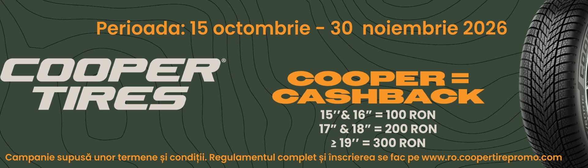 Campanie Cooper iarna si allseasons