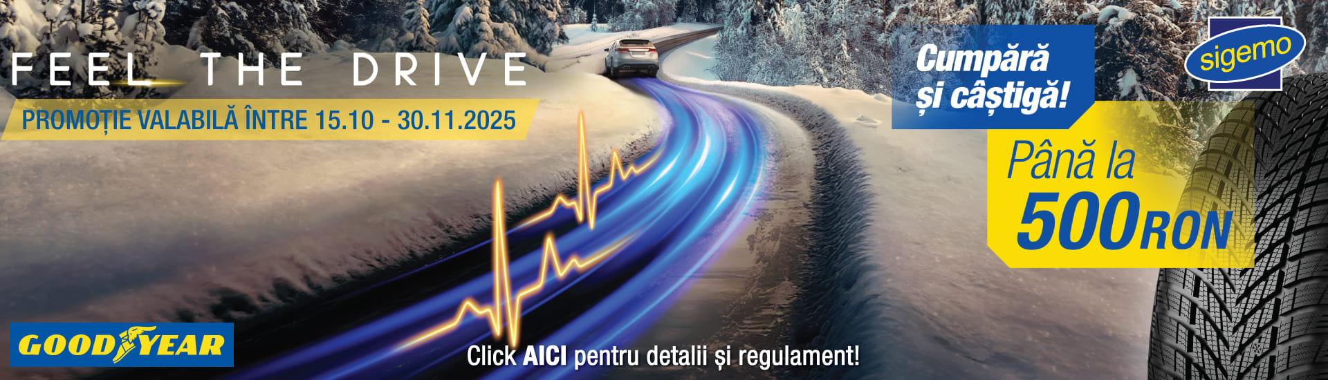 Campaniei Goodyear iarna si allseasons